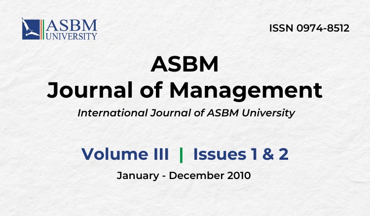 03. Volume - III - Issue 1 & 2 - 2010