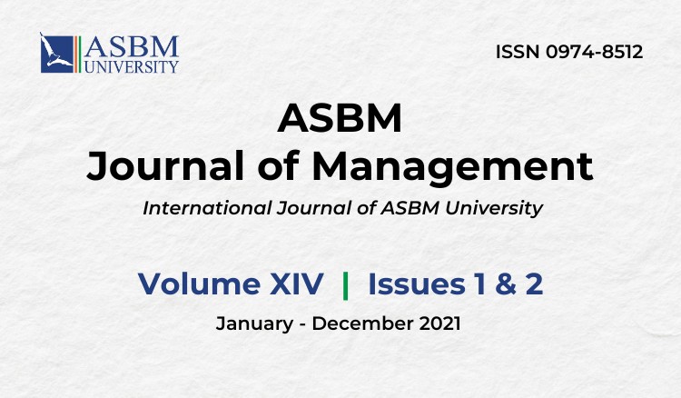 14. Volume - XIV - Issues-1 & 2 - 2021